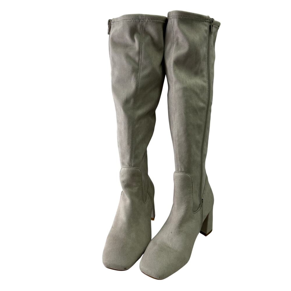 Nordstrom Rack Women’s Tall Boots sz 5.5 Gray/Beige NEW # box 356